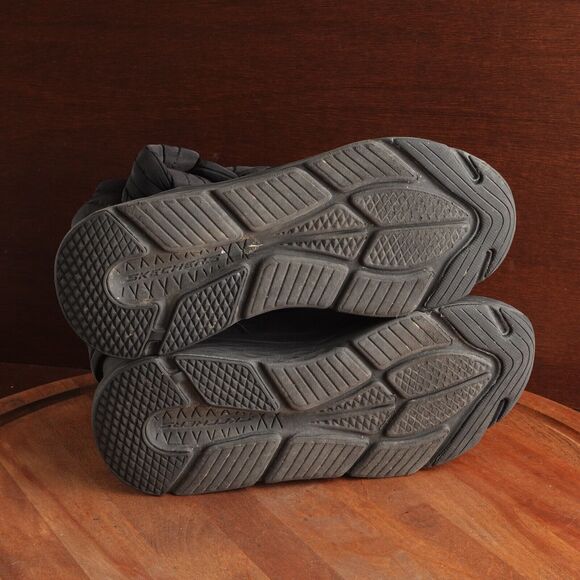 Skechers Boots Womens SZ 11 BLK Max Cushioning Finesse Pull On Ankle Comfort - Picture 10 of 13